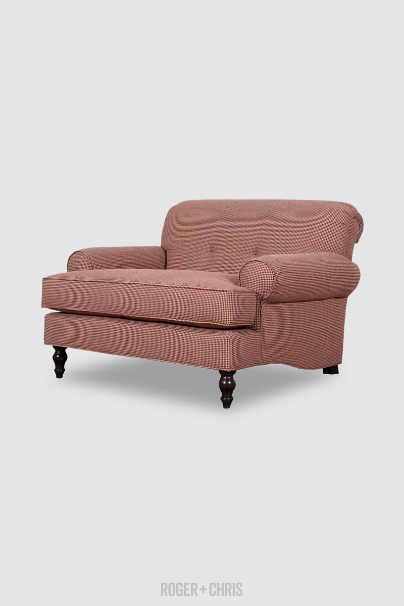 Puddin Pin-Tufted Low Arm Sofa 