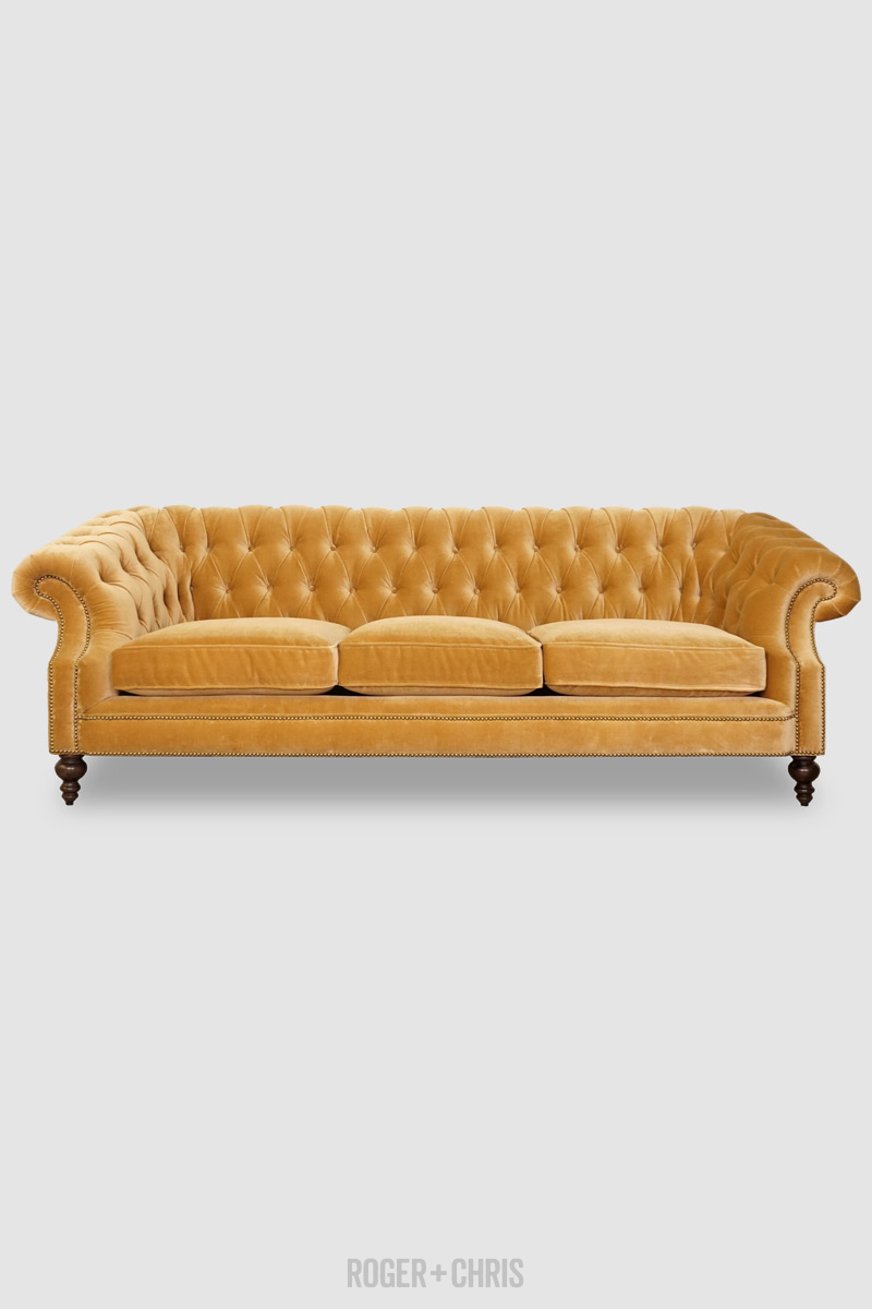 Cecil French Chesterfield Sofa