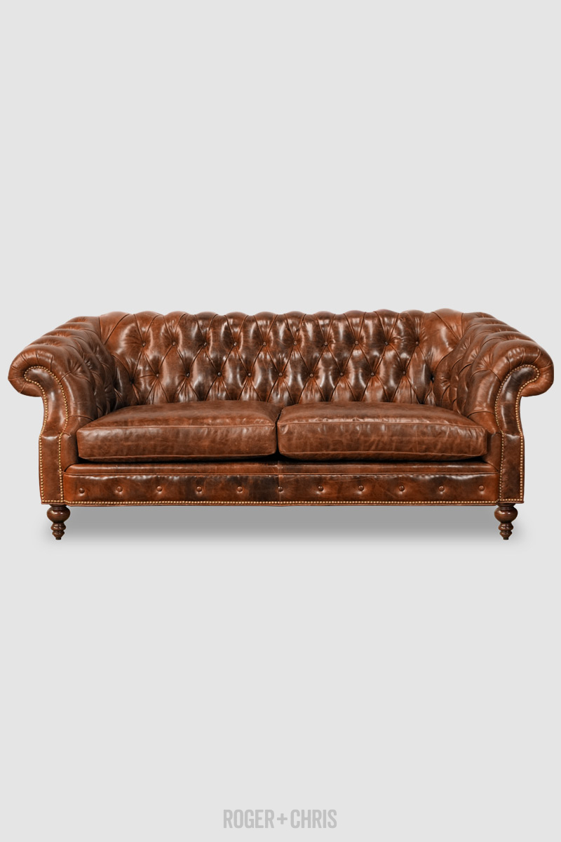 Cecil French Chesterfield Sofa