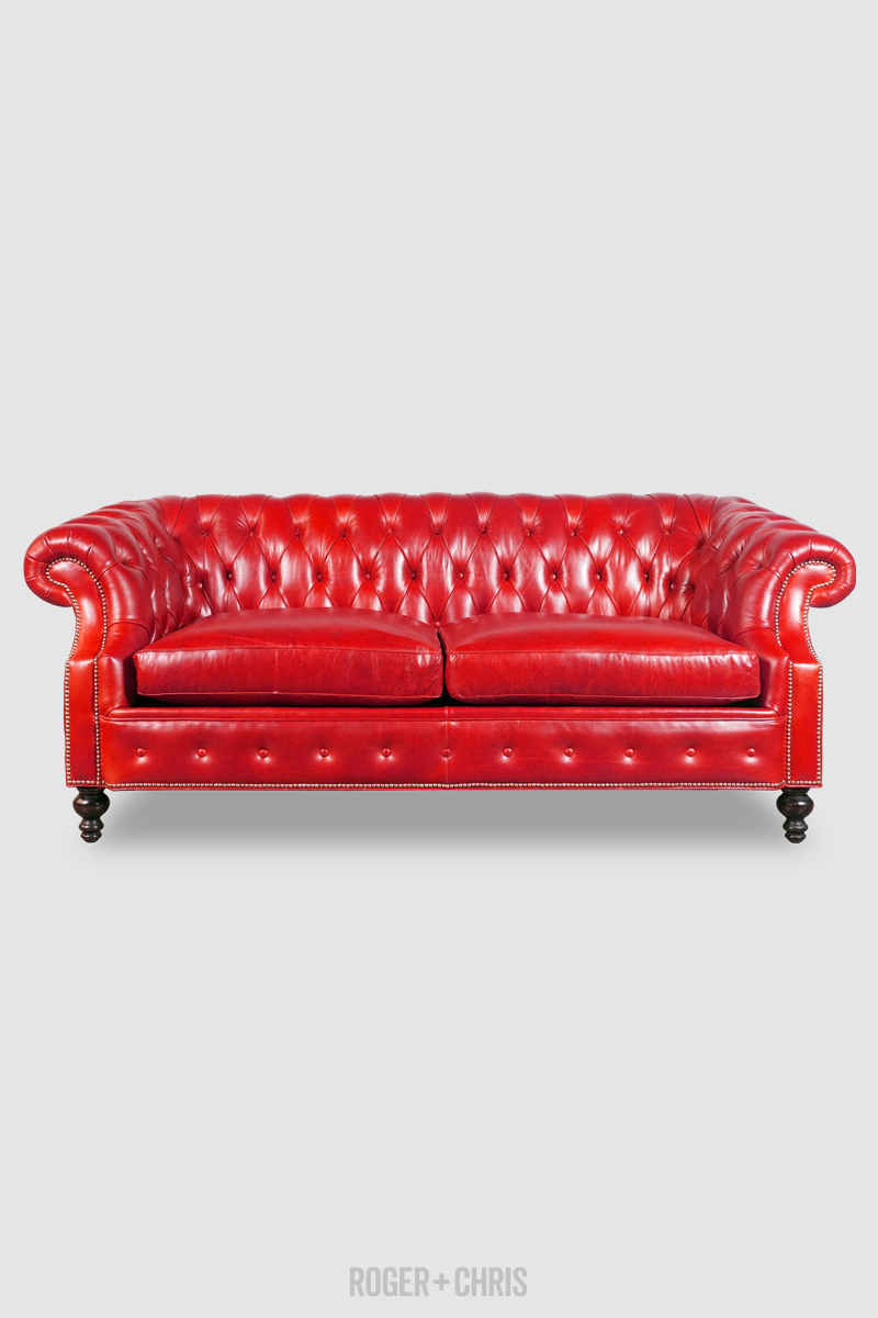 Cecil French Chesterfield Sofa