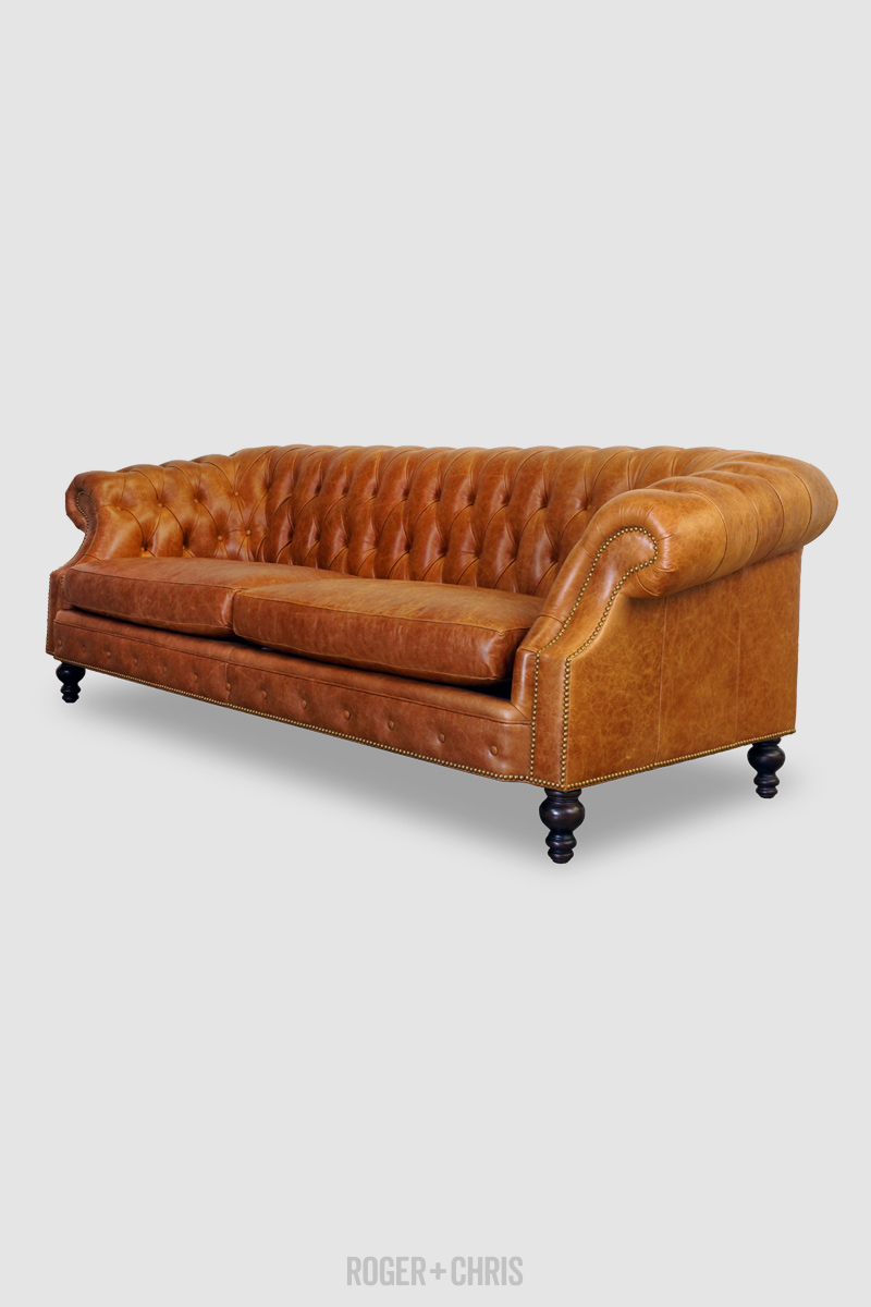 Cecil French Chesterfield Sofa