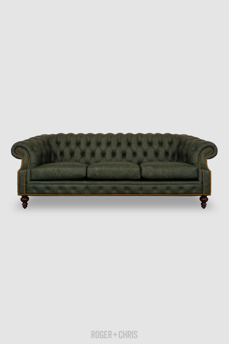 Cecil French Chesterfield Sofa