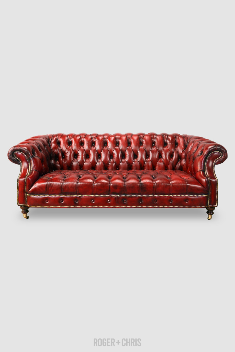 Cecil French Chesterfield Sofa