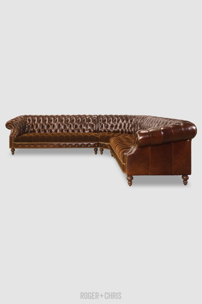 Cecil French Chesterfield Sofa