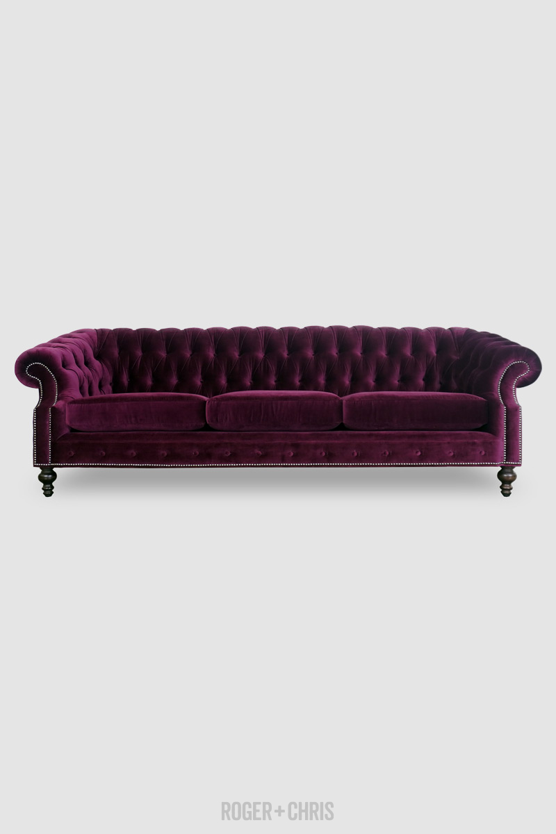 Cecil French Chesterfield Sofa