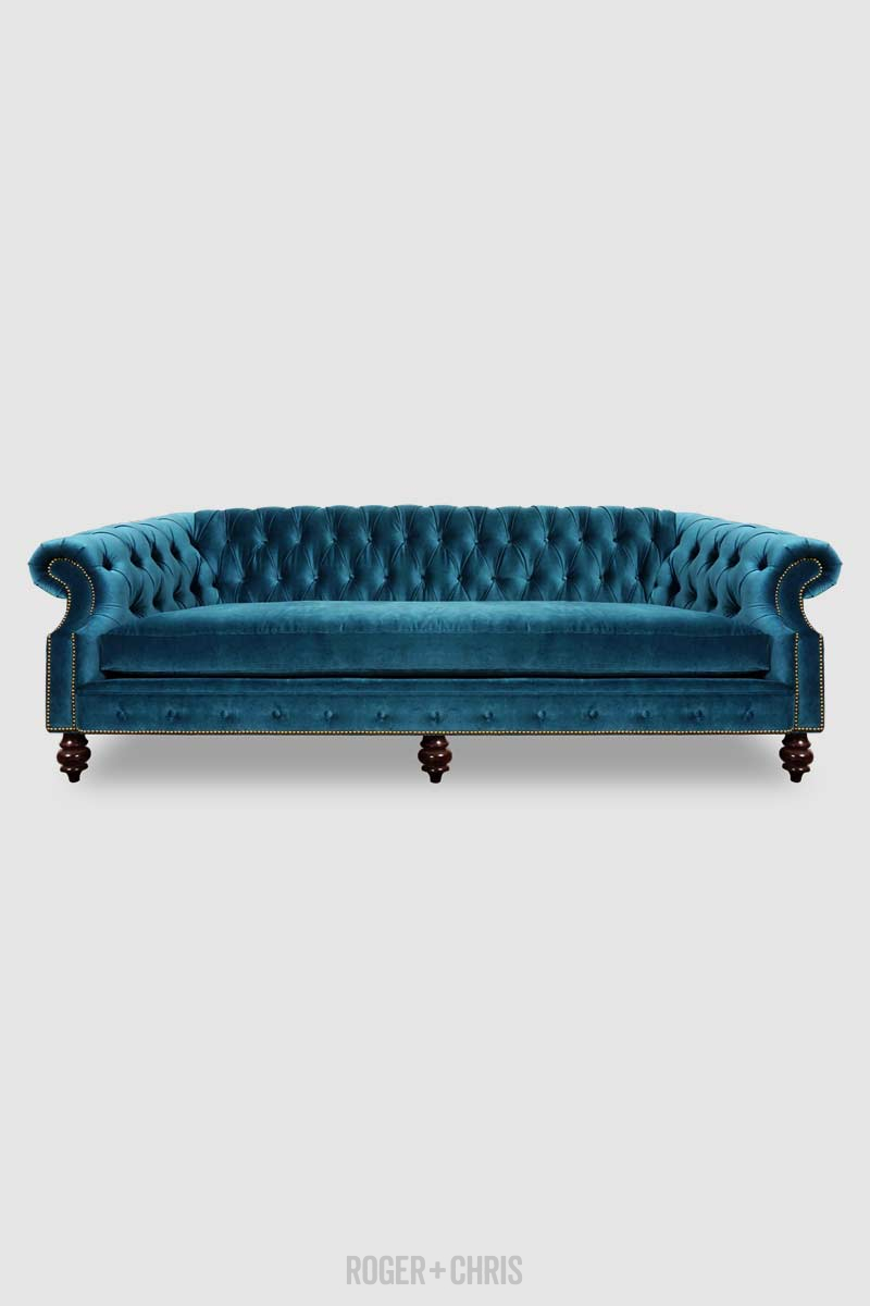 Cecil French Chesterfield Sofa