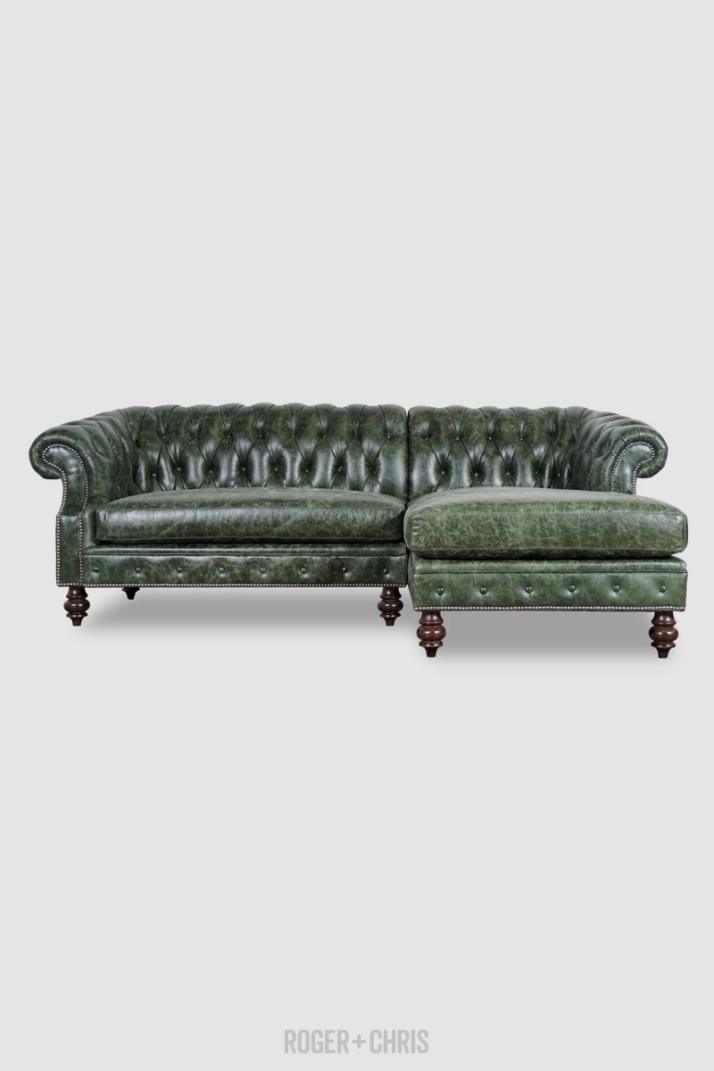 Cecil French Chesterfield Sofa