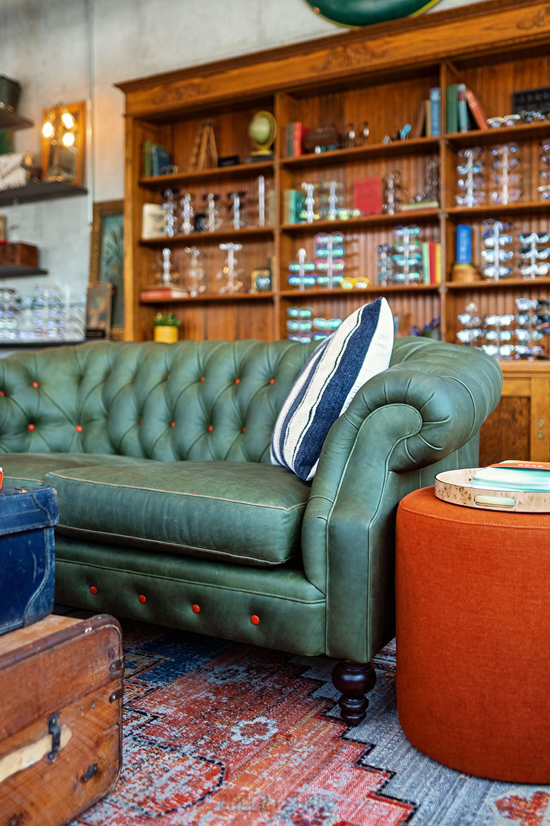 Cecil French Chesterfield Sofa
