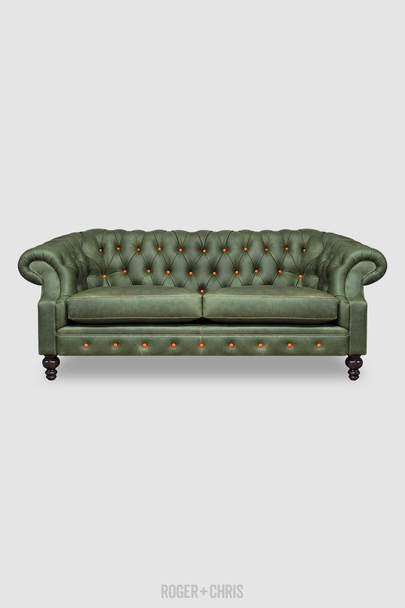 Cecil French Chesterfield Sofa