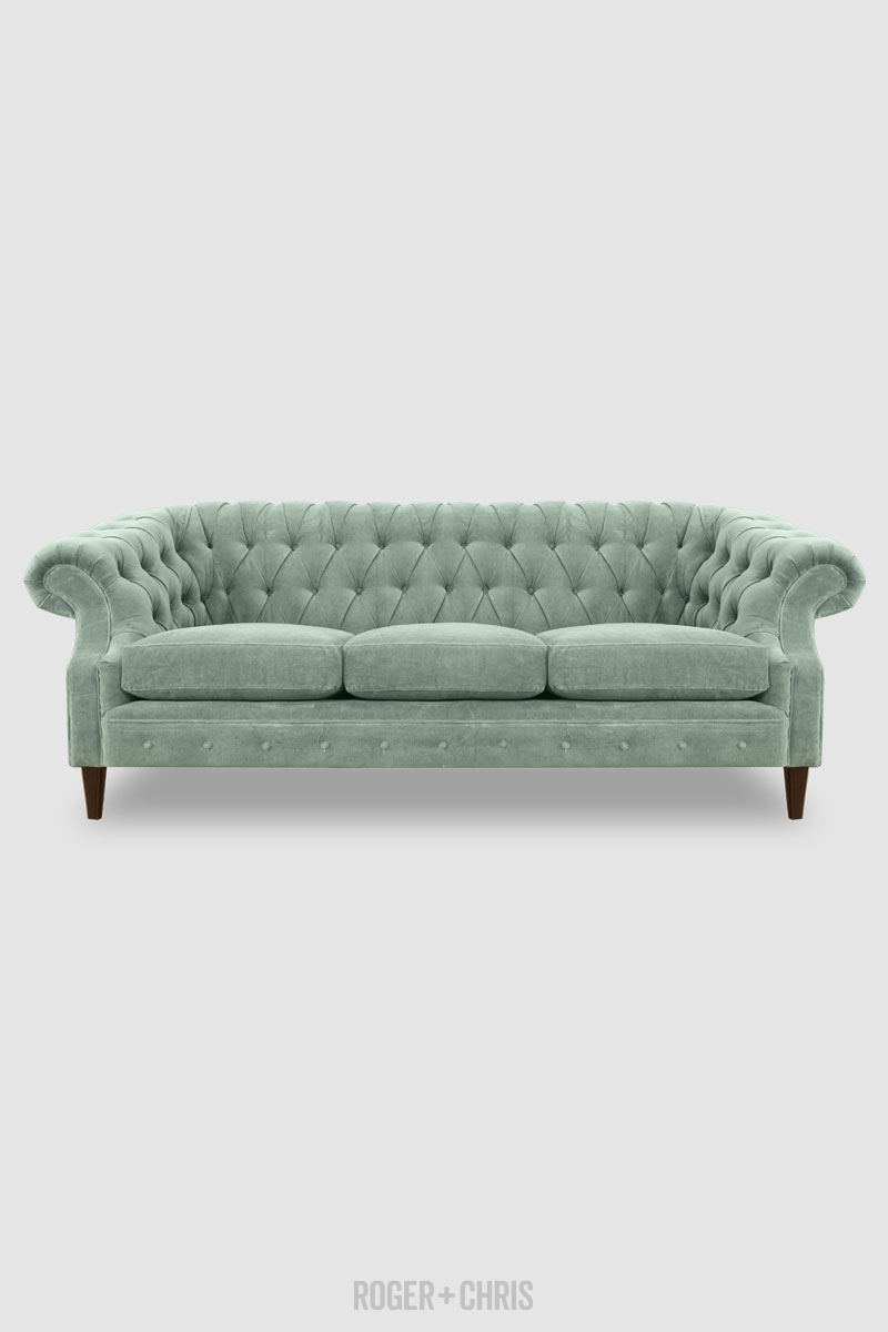 Cecil French Chesterfield Sofa