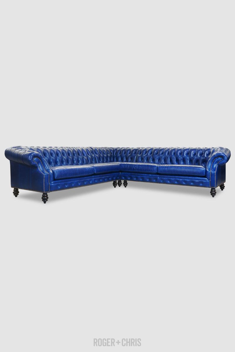 Cecil French Chesterfield Sofa