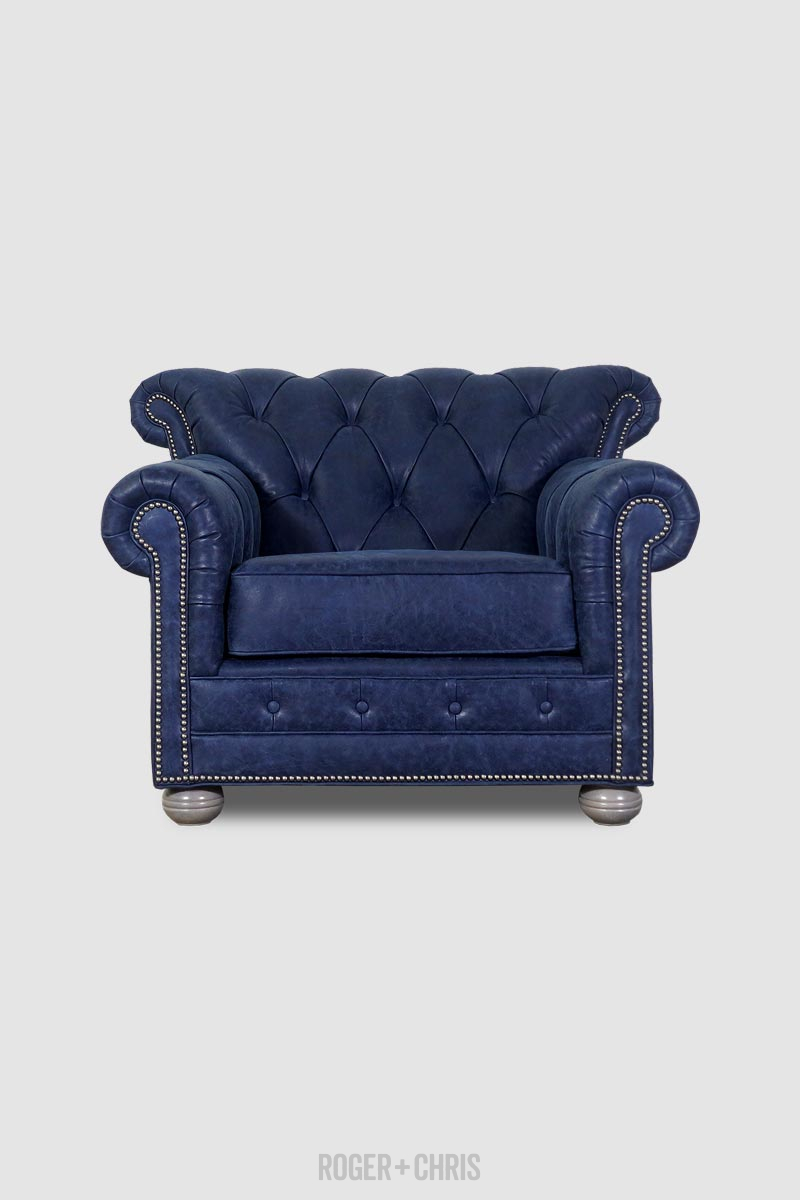 Sylvester High-Back Chesterfield