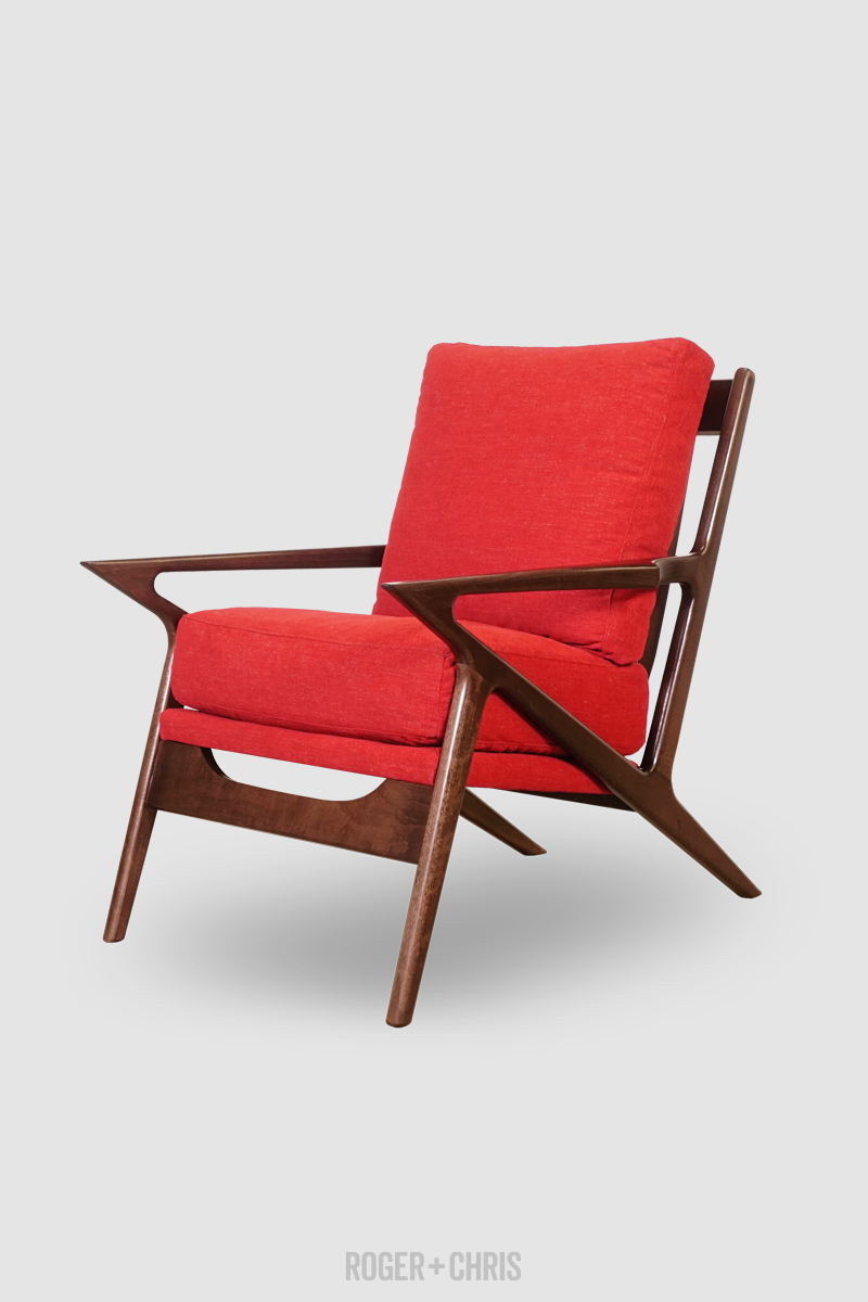 Benson MCM Wood Framed Chair