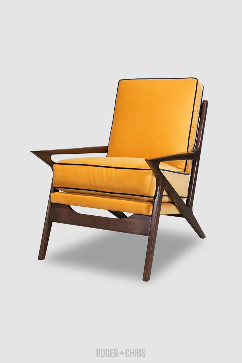 Benson MCM Wood Framed Chair