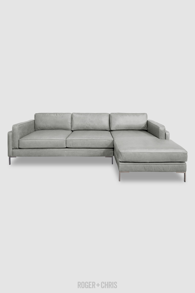 Coach Block Cushion Modern Sofa