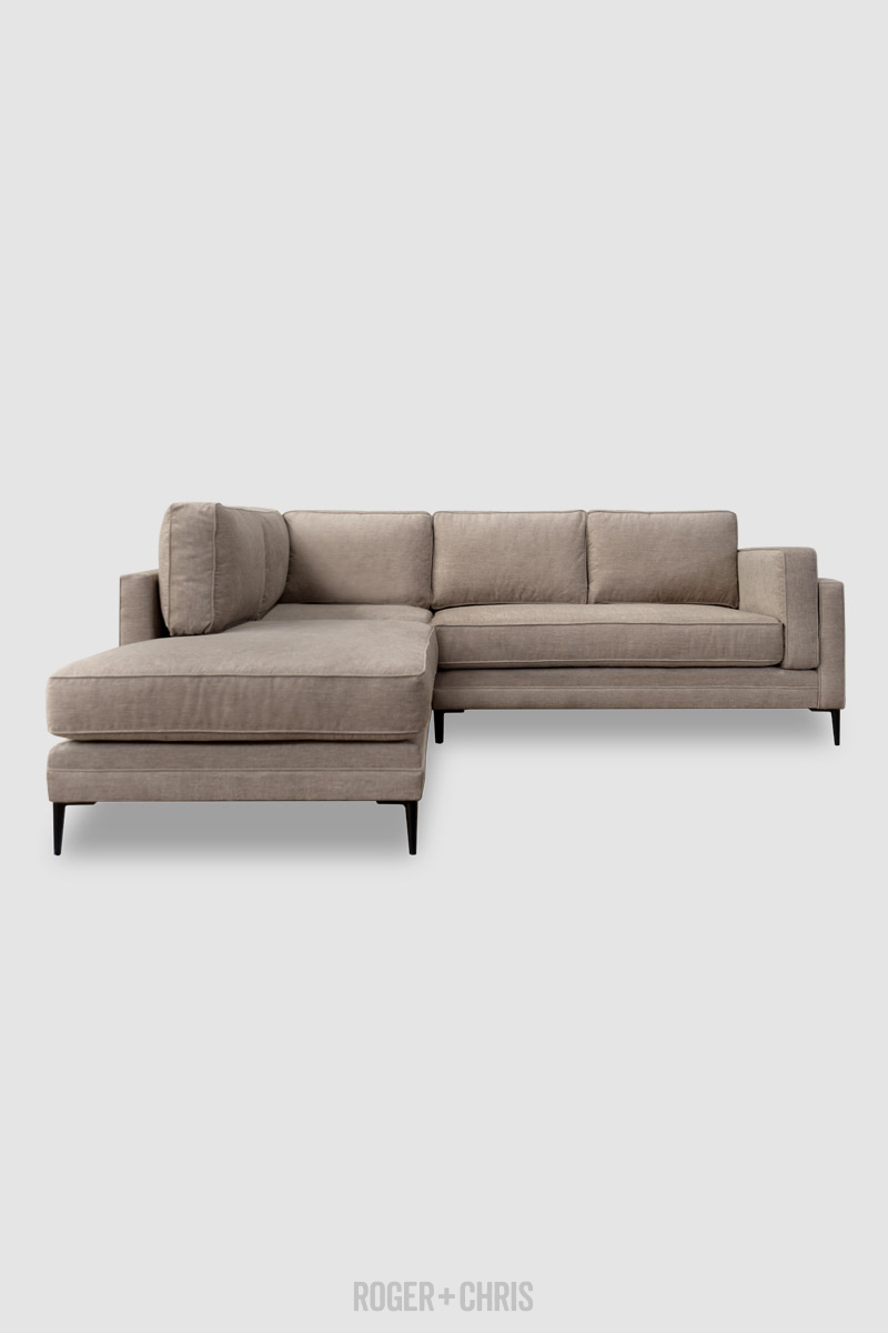 Coach Block Cushion Modern Sofa