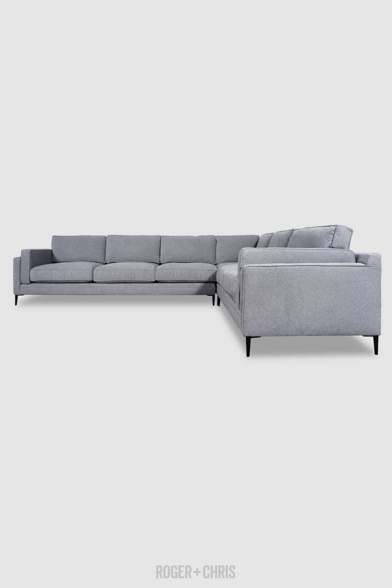 Coach Block Cushion Modern Sofa