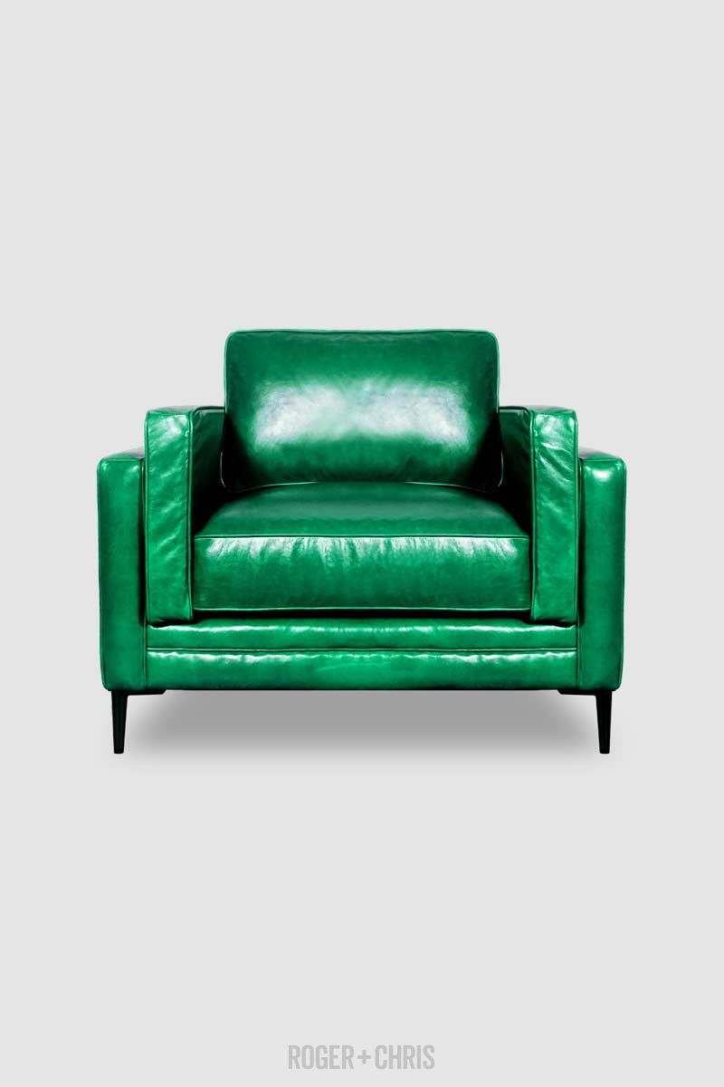 Coach Block Cushion Modern Sofa