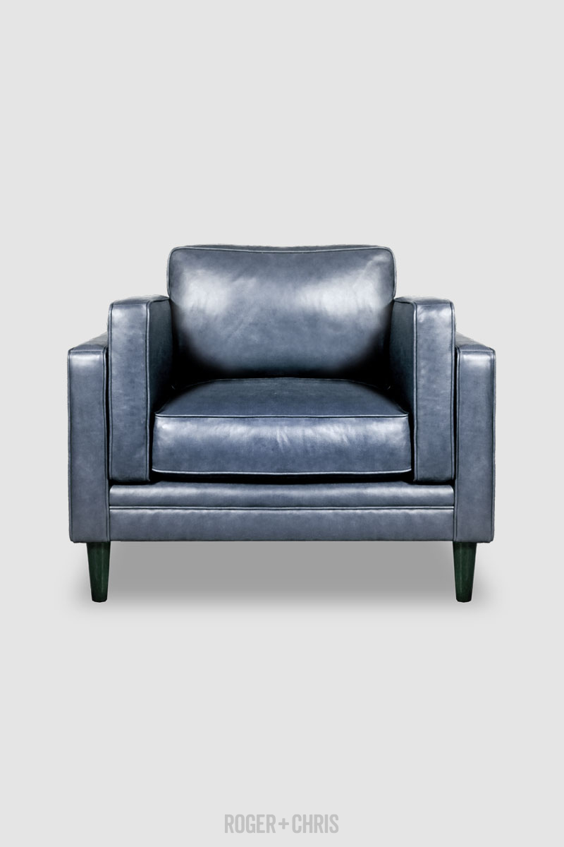 Coach Block Cushion Modern Sofa