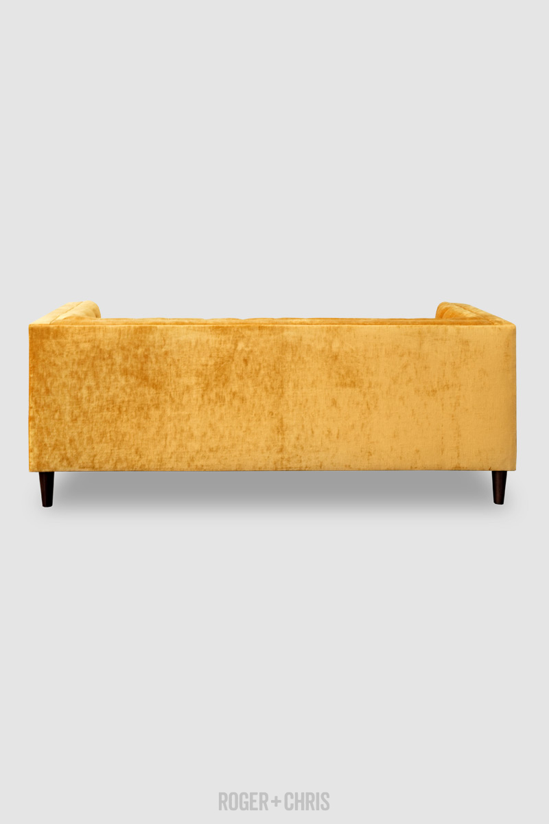 Carved-Arm Tufted Tuxedo Sofas, Armchairs, Sectionals | Capote