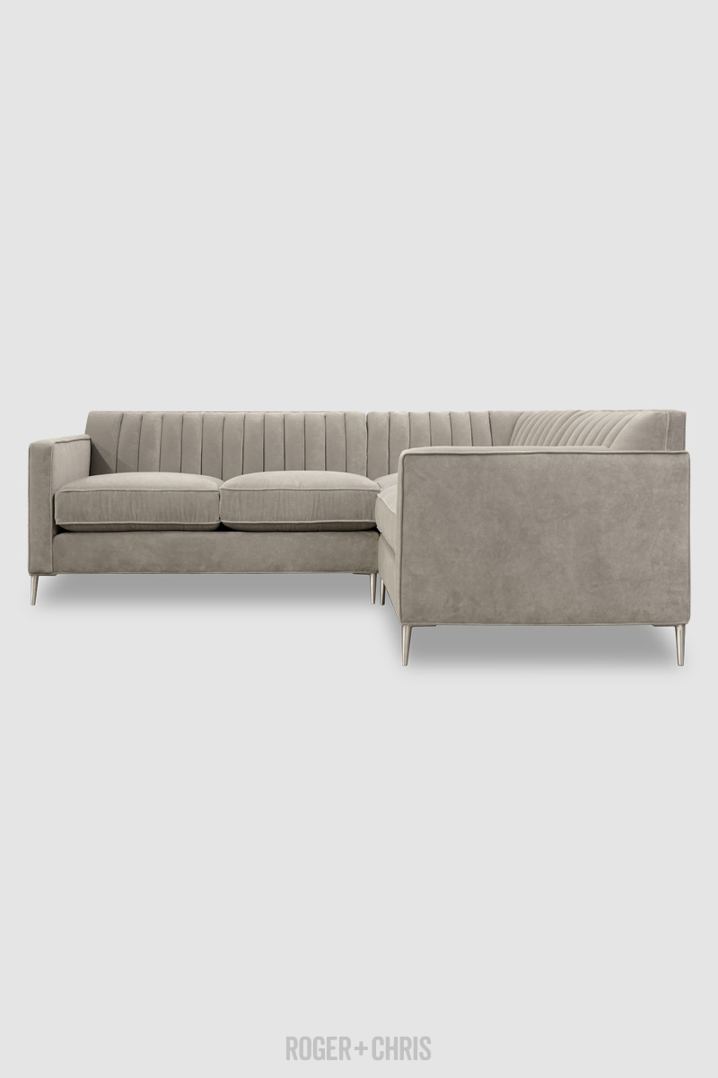 Captain Obvious Channel Tufted Track Arm Sofa