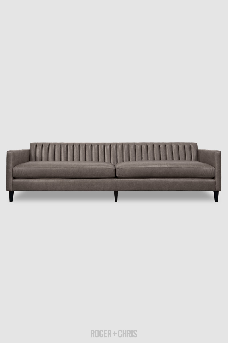 Captain Obvious Channel Tufted Track Arm Sofa