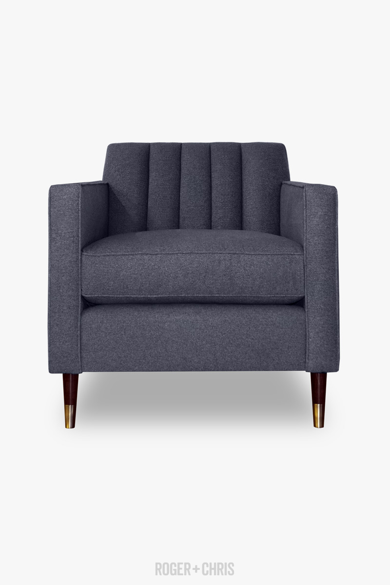 Captain Obvious Channel Tufted Track Arm Sofa