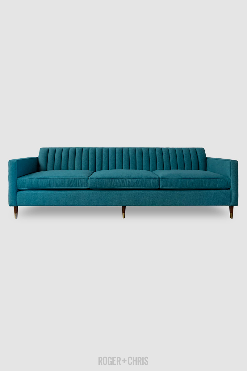 Captain Obvious Channel Tufted Track Arm Sofa