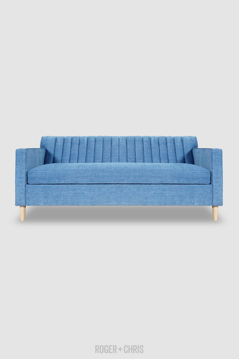 Captain Obvious Channel Tufted Track Arm Sofa