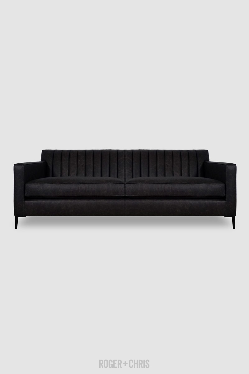 Captain Obvious Channel Tufted Track Arm Sofa