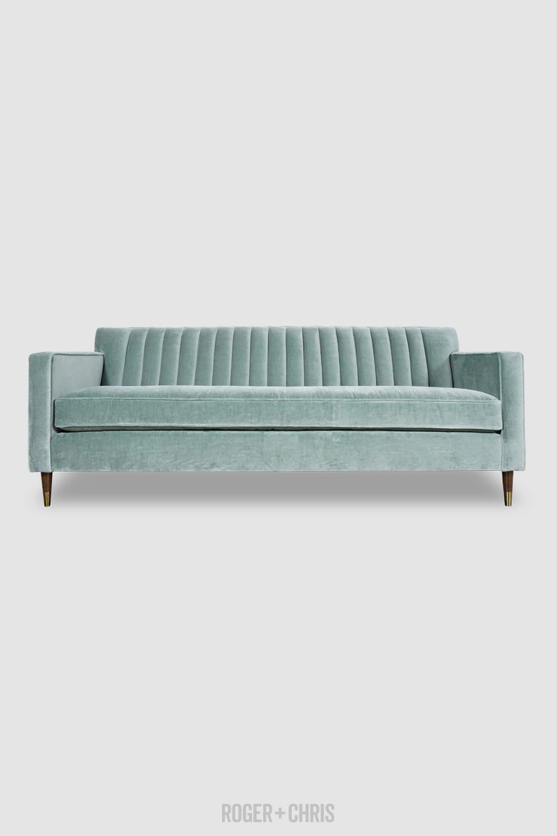 Captain Obvious Channel Tufted Track Arm Sofa