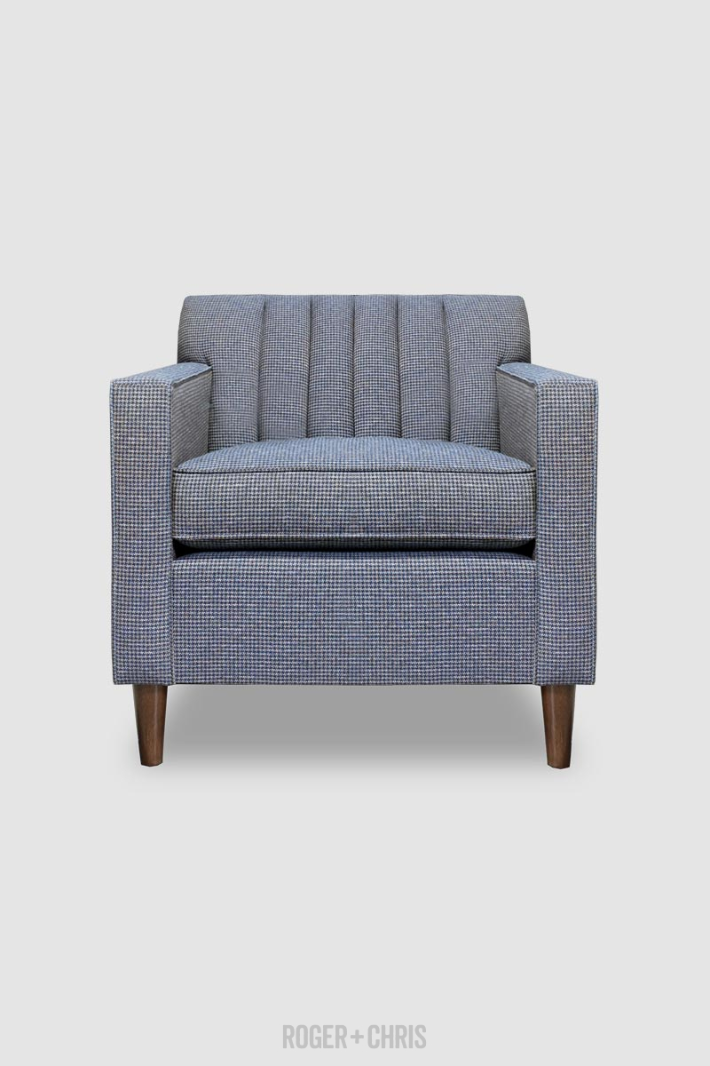 Captain Obvious Channel Tufted Track Arm Sofa