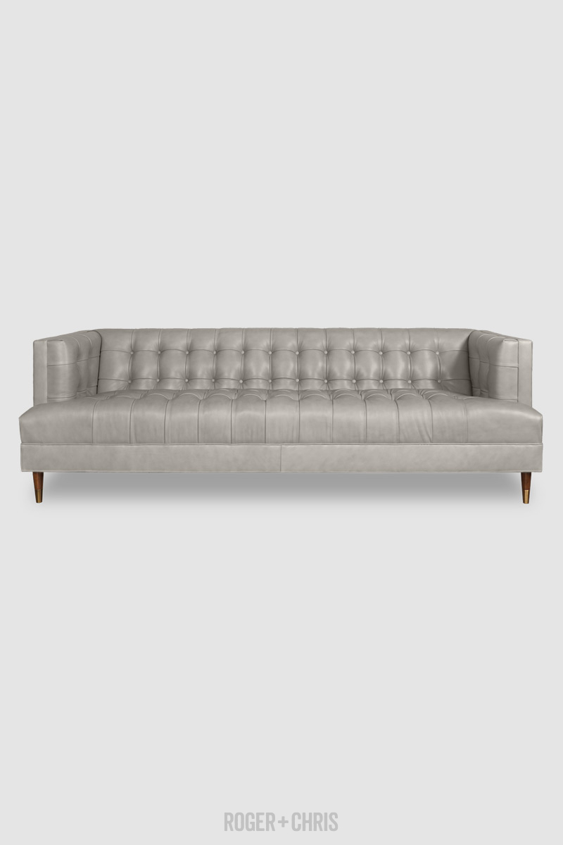 Dolly Tufted Tuxedo Sofa