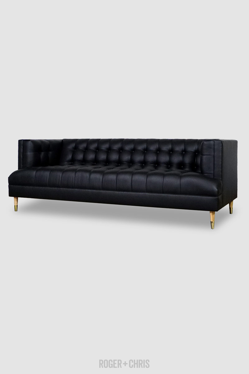 Dolly Tufted Tuxedo Sofa