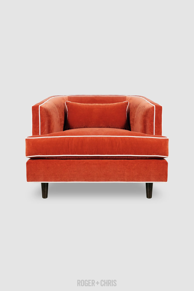 Fritz Deco Untufted Sofa