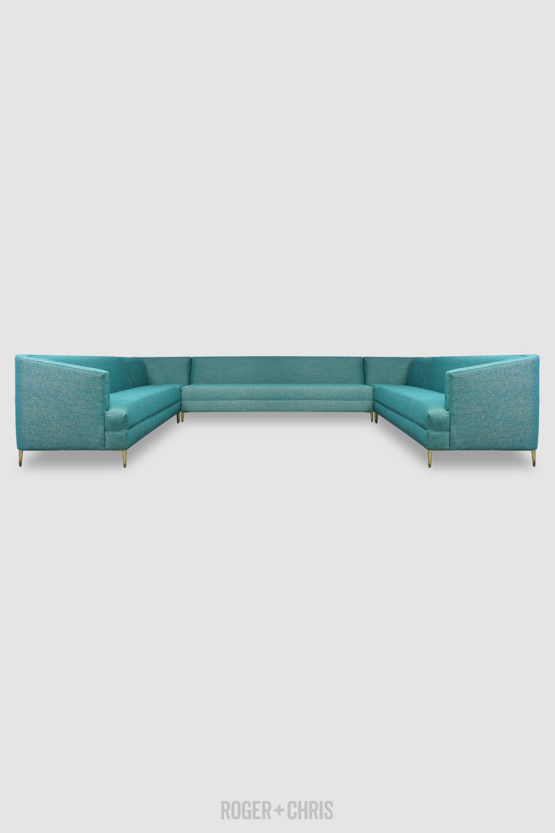 Fritz Deco Untufted Sofa