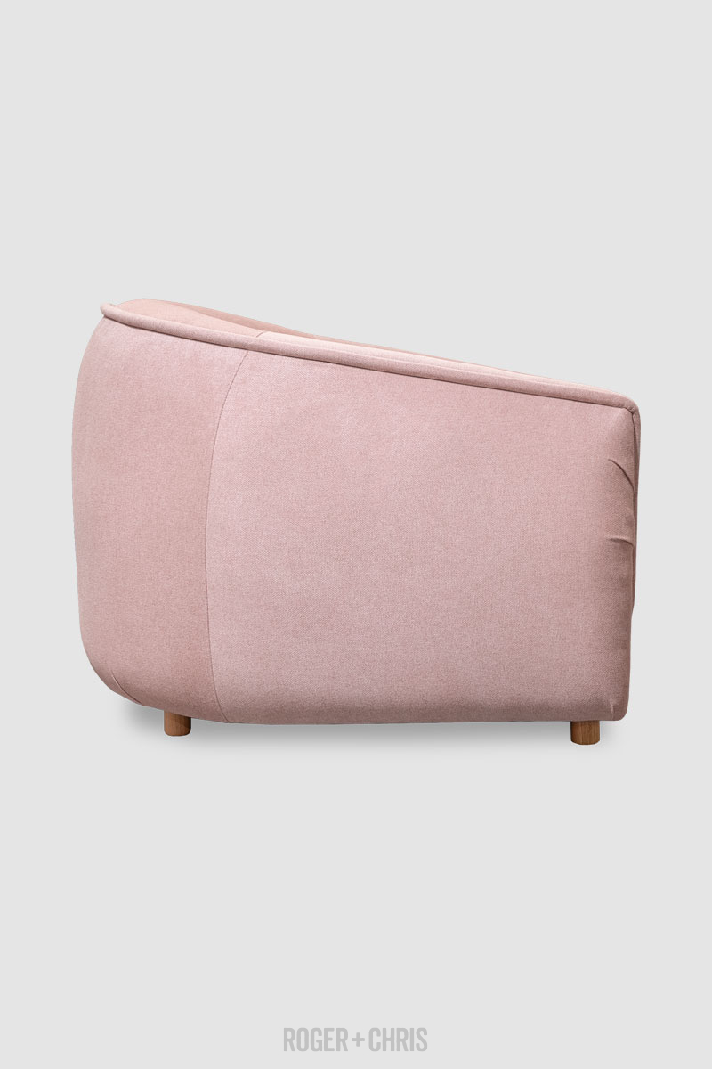 Buttercup Modernized Art Nouveau Armchair