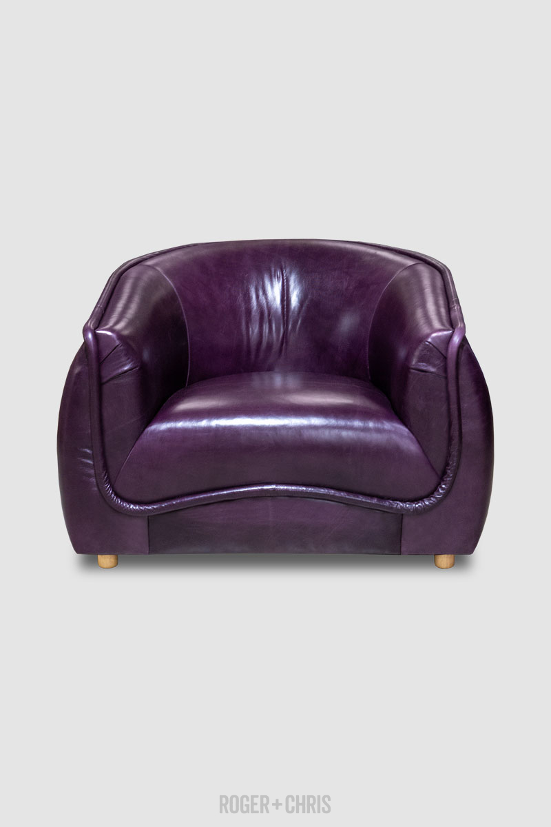 Buttercup Modernized Art Nouveau Armchair