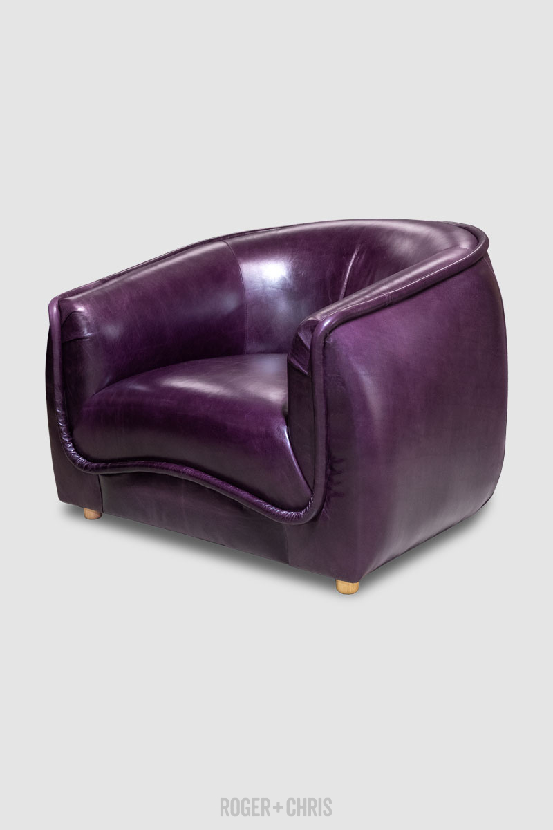 Buttercup Modernized Art Nouveau Armchair