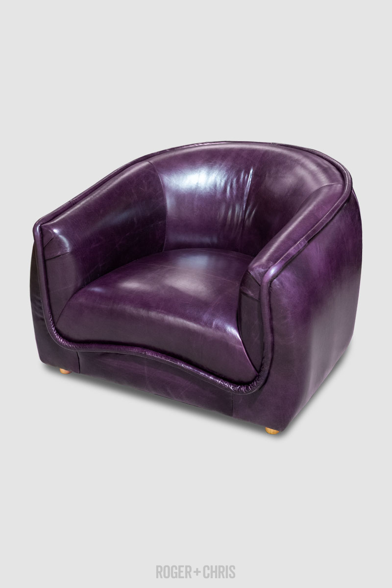 Buttercup Modernized Art Nouveau Armchair