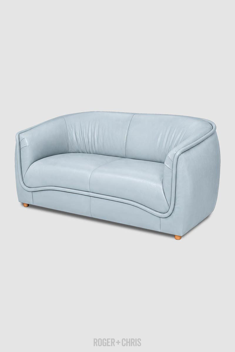 Buttercup Modernized Art Nouveau Sofa