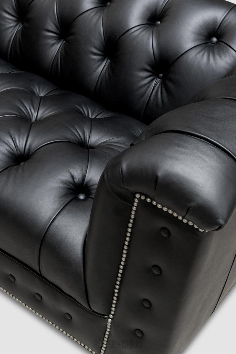 Mr. Butler Beefy Tufted Sofa