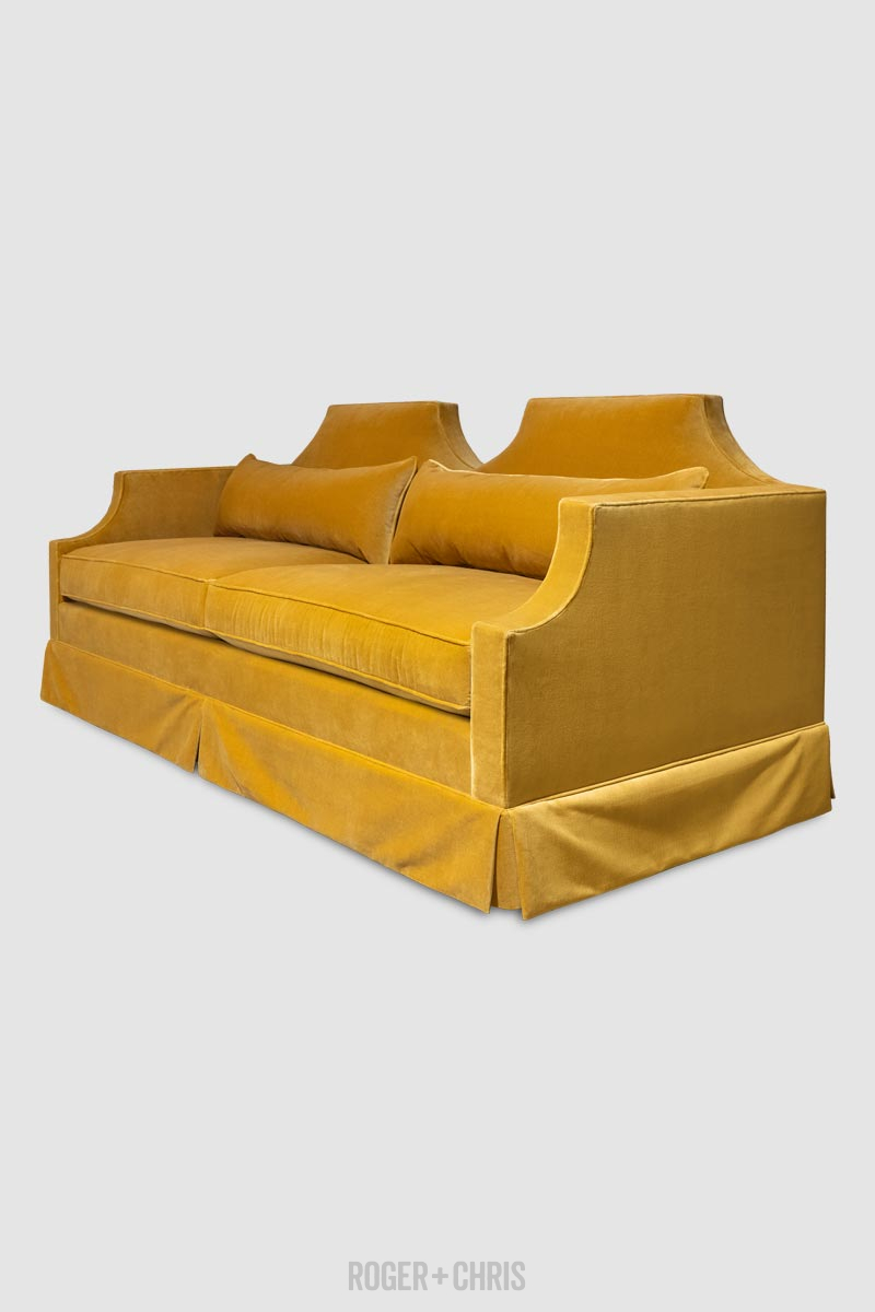 Scarlet Neo-Federal Sofa