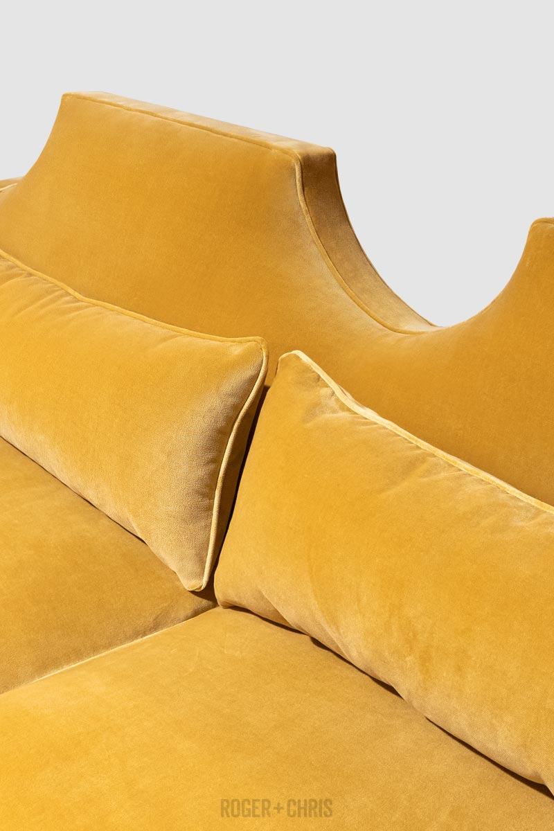 Scarlet Neo-Federal Sofa