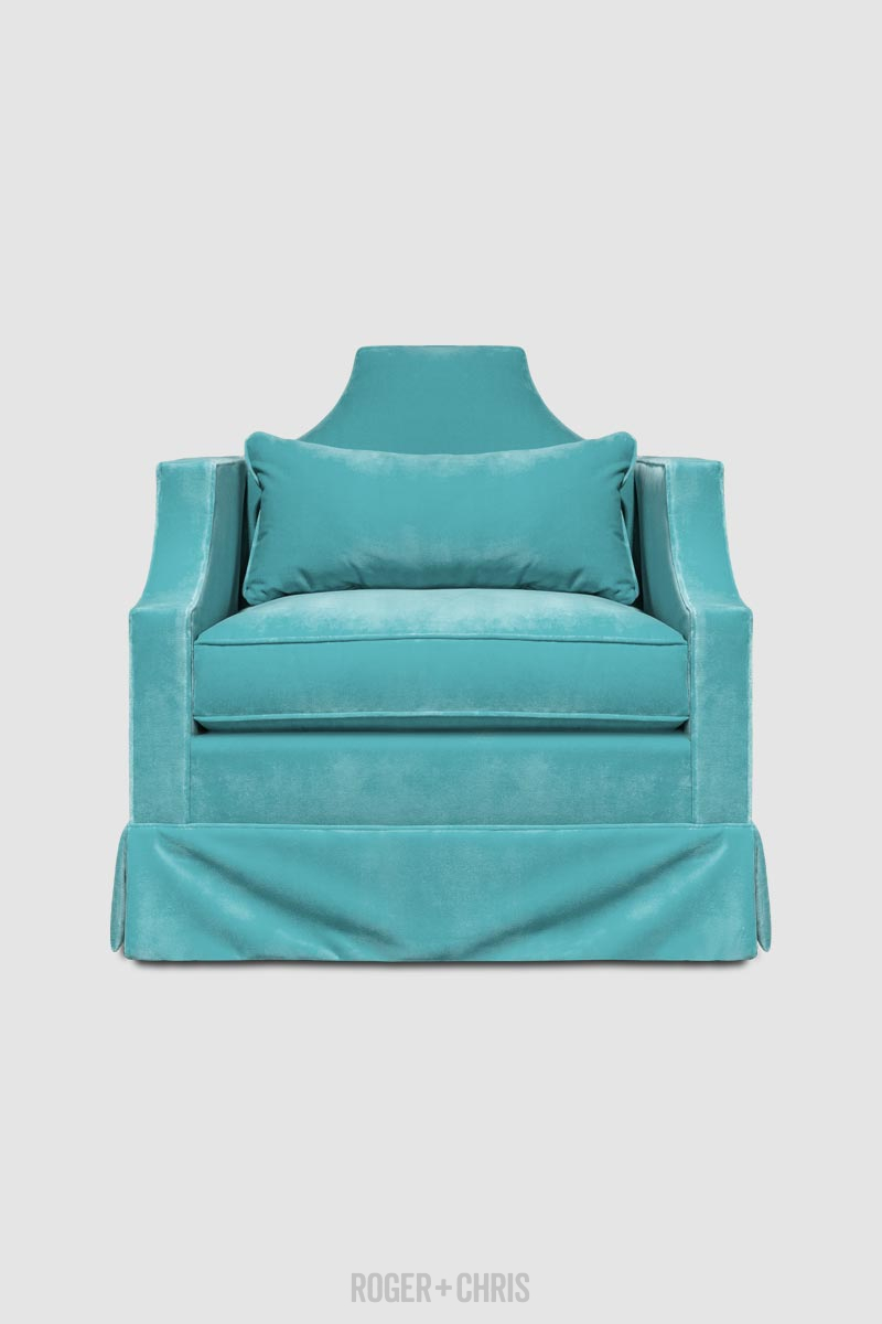 Scarlet Neo-Federal Sofa