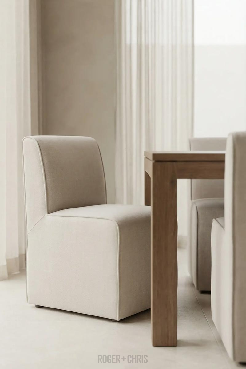 Quinn Dining Chair and Banquette