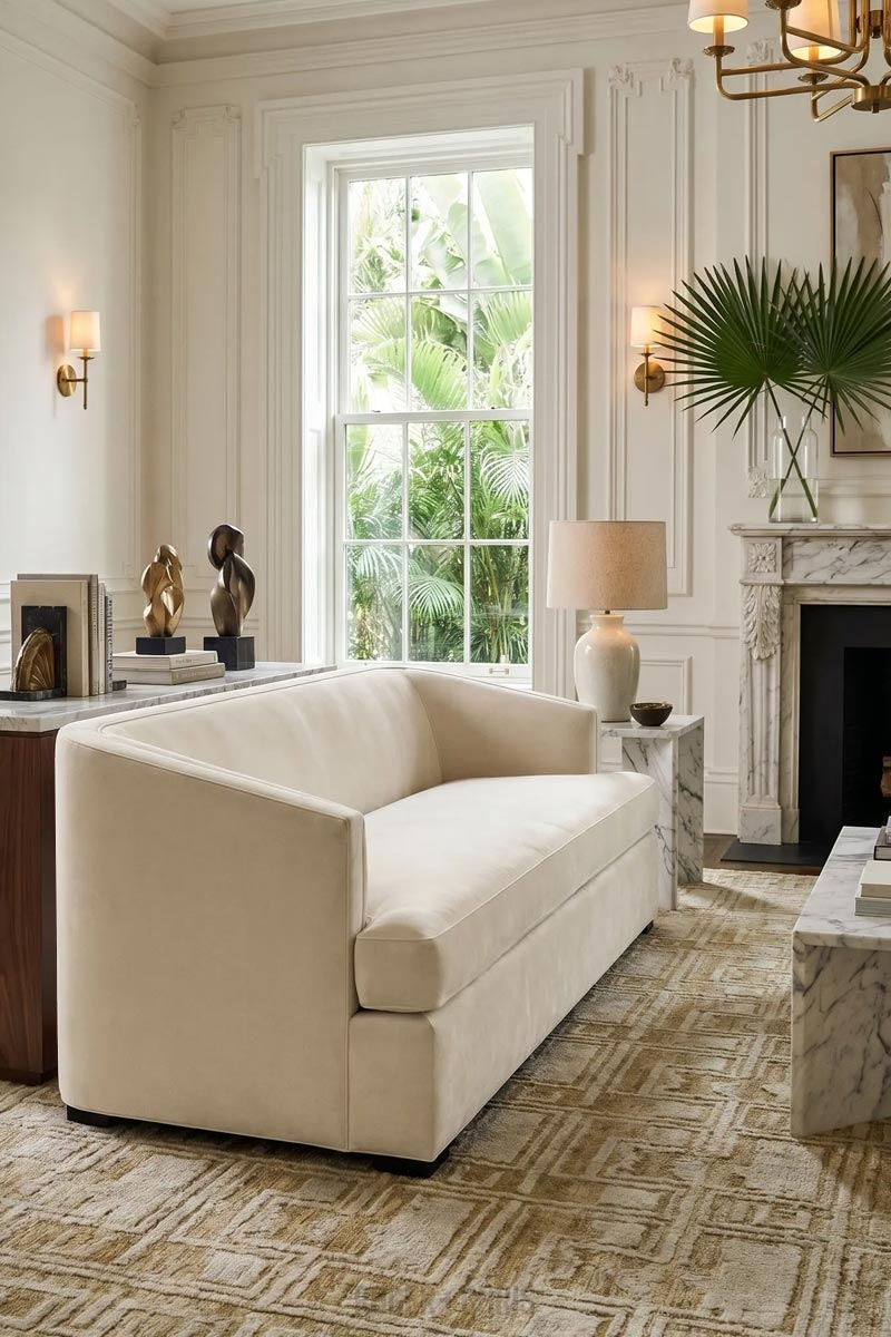 Rowan Deco Curved Sofa