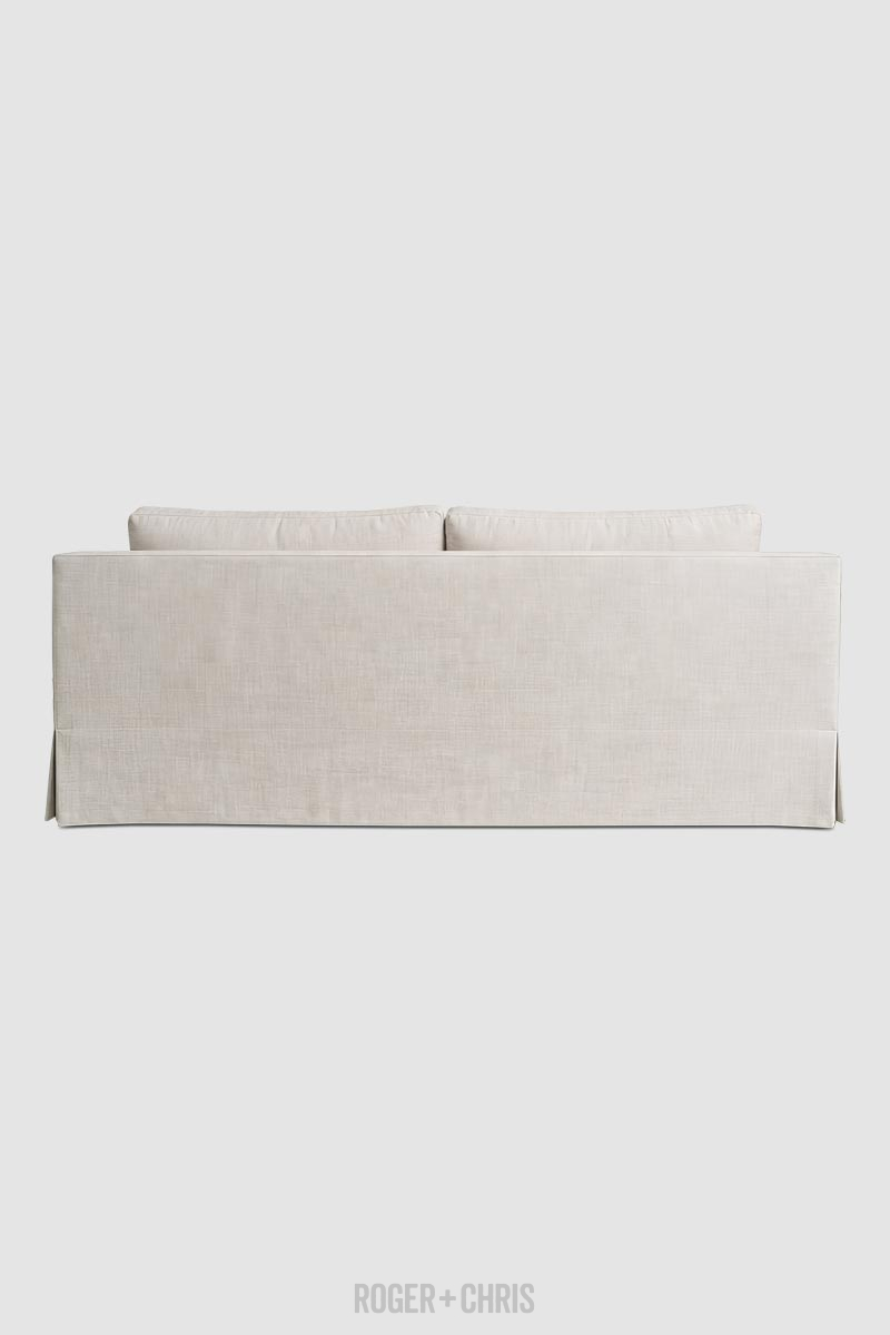 June Skirted Shelter Arm Sofa