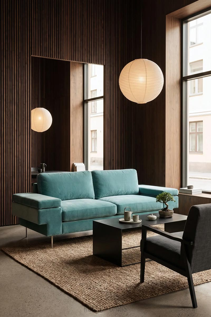 Rufus Cantilevered Arm Sofa