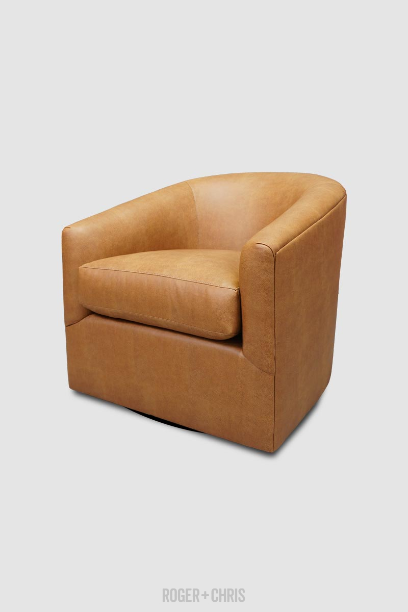 Wren Barrel Swivel Chair